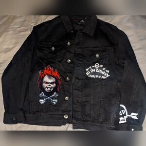 "Hi, I'm Chucky" Sh-acket (Shirt+Jacket=Sh-acket), NWOT